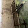 Antique cast iron school desk ends. Made in drogheda Image 5
