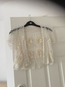 Crochet bolero