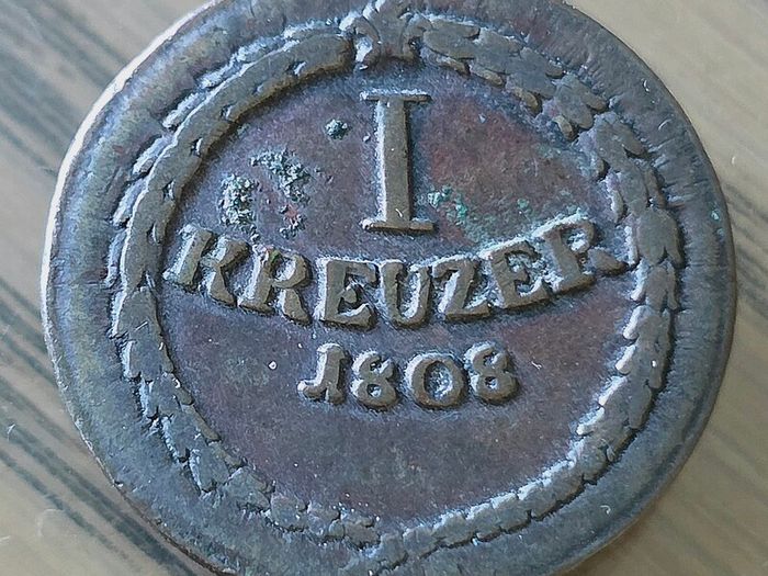 BADEN Kreuzer 1808 Karl Friedrich