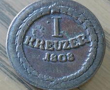 BADEN Kreuzer 1808 Karl Friedrich