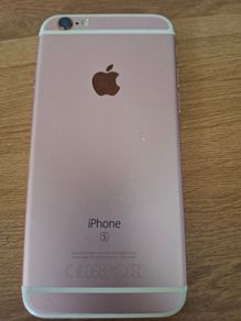 Pink Apple i phone 6 C