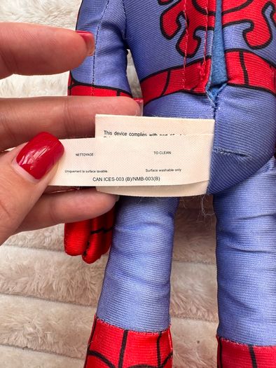 Spider-Man Spidey Amazing Friends Talking Soft Plush approx. 44 cm. Loose head Used Please see photos