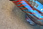 Mid-century sculptural art glass centrepiece