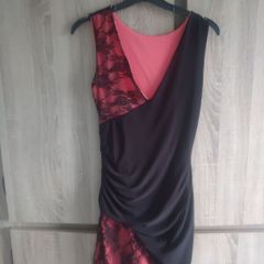 Coral dress with lace Xs s