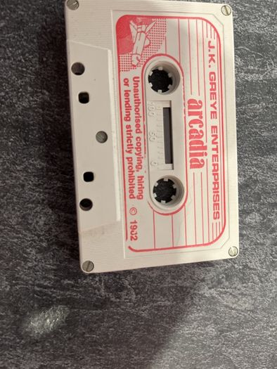 RARE 1982 ZX Spectrum Arcadia (J.K. Greye Enterprises) - Mint Condition Misprint Variant