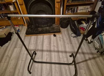 Clothes Rail on Wheels
