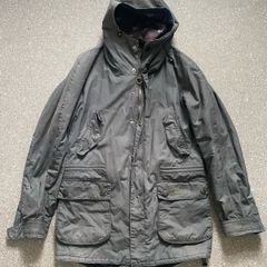 Barbour Men's Retail Reiver Waxed Hooded Jacket Navy Small MWX1490NY71