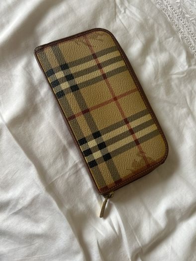 Genuine Burberry 3 piece bag and purse collection