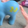Squeezer Happy Tails Ponies Puppies MLP G1 My Little Pony Image 4