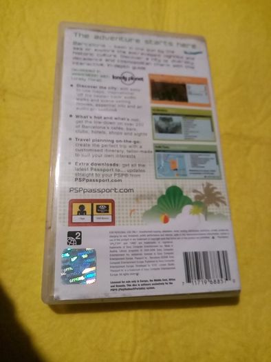 Passport to Barcelona PlayStation PSP Games Original