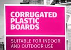 Plastic Fluted Boards prints