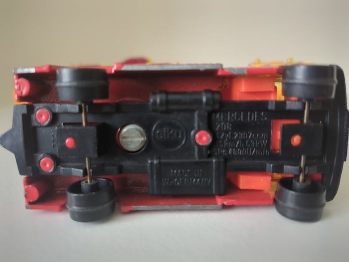 Set of 6 Vintage Siku Diecast Trucks