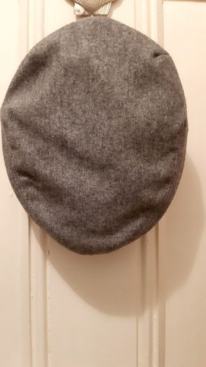 Ladies Vintage Grey Felt Cap