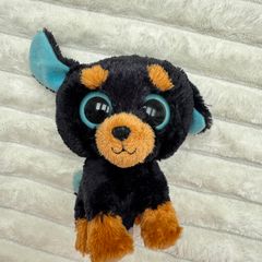 TY Beanie TUFFY the Rottweiler Dog Beanie Boo Soft approx. 6" Used Please see pictures