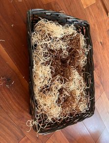 Hamper Basket with Filler