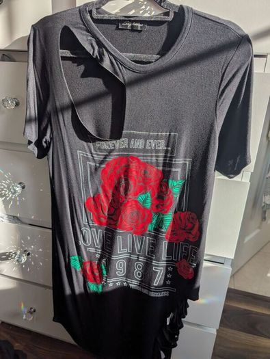 cut out t-shirt dresses