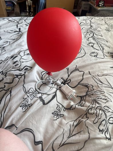 Red Balloon Lamp