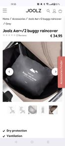 Joolz Aer 2 Buggy rain cover