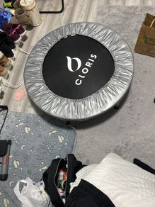 Stepper with handles, 2 weight 4kg , trampoline