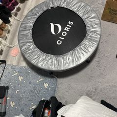 Stepper with handles, 2 weight 4kg , trampoline