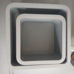 Square wall shelves