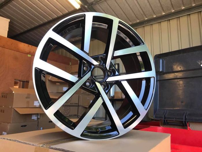 18 19" Inch Golf Jurva Style Wheels VW Golf MK5 MK6 MK7 MK7.5 Audi A3 Seat Leon Caddy scirocco skoda superb octavia estate 5x112