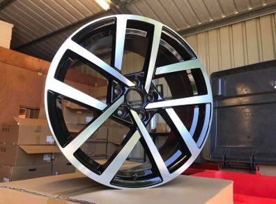18 19" Inch Golf Jurva Style Alloy Wheels VW Golf MK5 MK6 MK7 MK7.5 Audi A3 Seat Leon Caddy scirocco skoda superb octavia estate 5x112