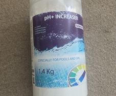 Nortembio Pool pH+ Plus 1.4 Kg, Natural pH Increaser for Pool, Spa, Hot Tub