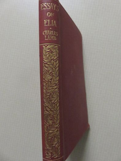 Essays of Elia. Lamb.