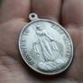 Irish Antique Sterling Silver Medal: Congregation of the Children of Mary, Dublin 1941  8 grams silver Image 4