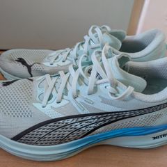Puma Deviate Nitro 3 carbon plated running shoes trainers. Size UK 10.5 EUR 45