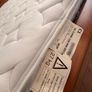 Solid Wood Bed Frame + Mattress Image 2