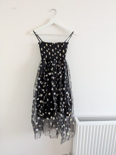 Black summer dress
