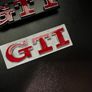 GTI Badge Grill & Boot Badge Set Golf Polo MK2 MK3 MK5 MK6 MK7 Image 5