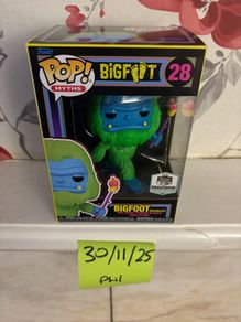 Bigfoot blacklight Funko