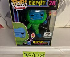 Bigfoot blacklight Funko