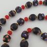 Antique Venetian Style Trade & Venetian WhiteHeart Glass Beads Necklace Image 10