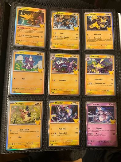 30th Anniversary Pokemon cards base set