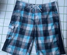 Vintage Speedo Men's Board Shorts (M)