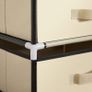 Cabinet Storage Shelf with 4 Fabric Drawers - Free Delivery Nationwide Image 2