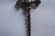 Antique silverplate champagne tap stamped S. Maw &amp; Son London - Circa 1890's