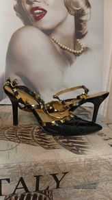 Black High Heels Size 8