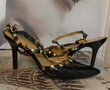 Black High Heels Size 8