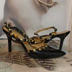 Black High Heels Size 8