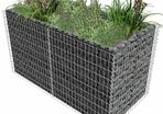 Gabion Raised Bed Steel 180x90x100 cm Silver