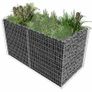 Gabion Raised Bed Steel 180x90x100 cm Silver Image 5