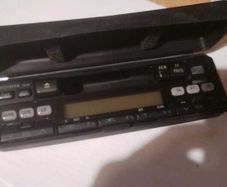 Toyota Single Din Radio Cassette CD Player Face Off Panel Storage Case