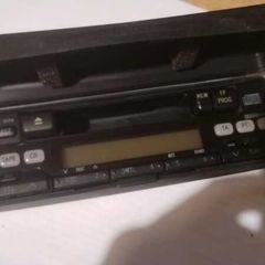 Toyota Single Din Radio Cassette CD Player Face Off Panel Storage Case