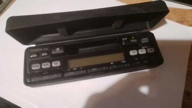 Toyota Single Din Radio Cassette CD Player Face Off Panel Storage Case