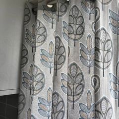 Double Window Curtains - Like new!